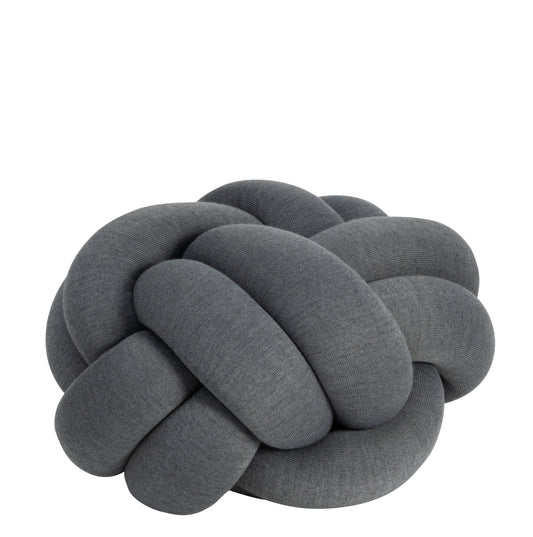 Knot Cushion Medium grey