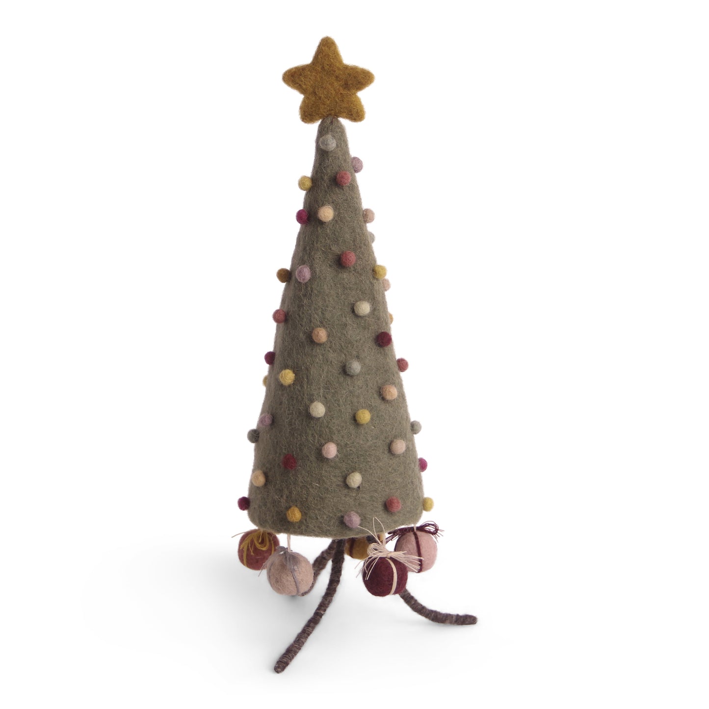 Gry & Sif Felt Christmas Tree with Presents Decoration