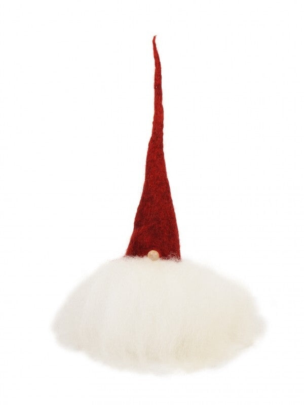 Santa Sml red hat white beard