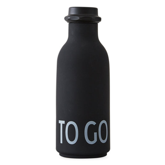 To Go Water Bottle Black