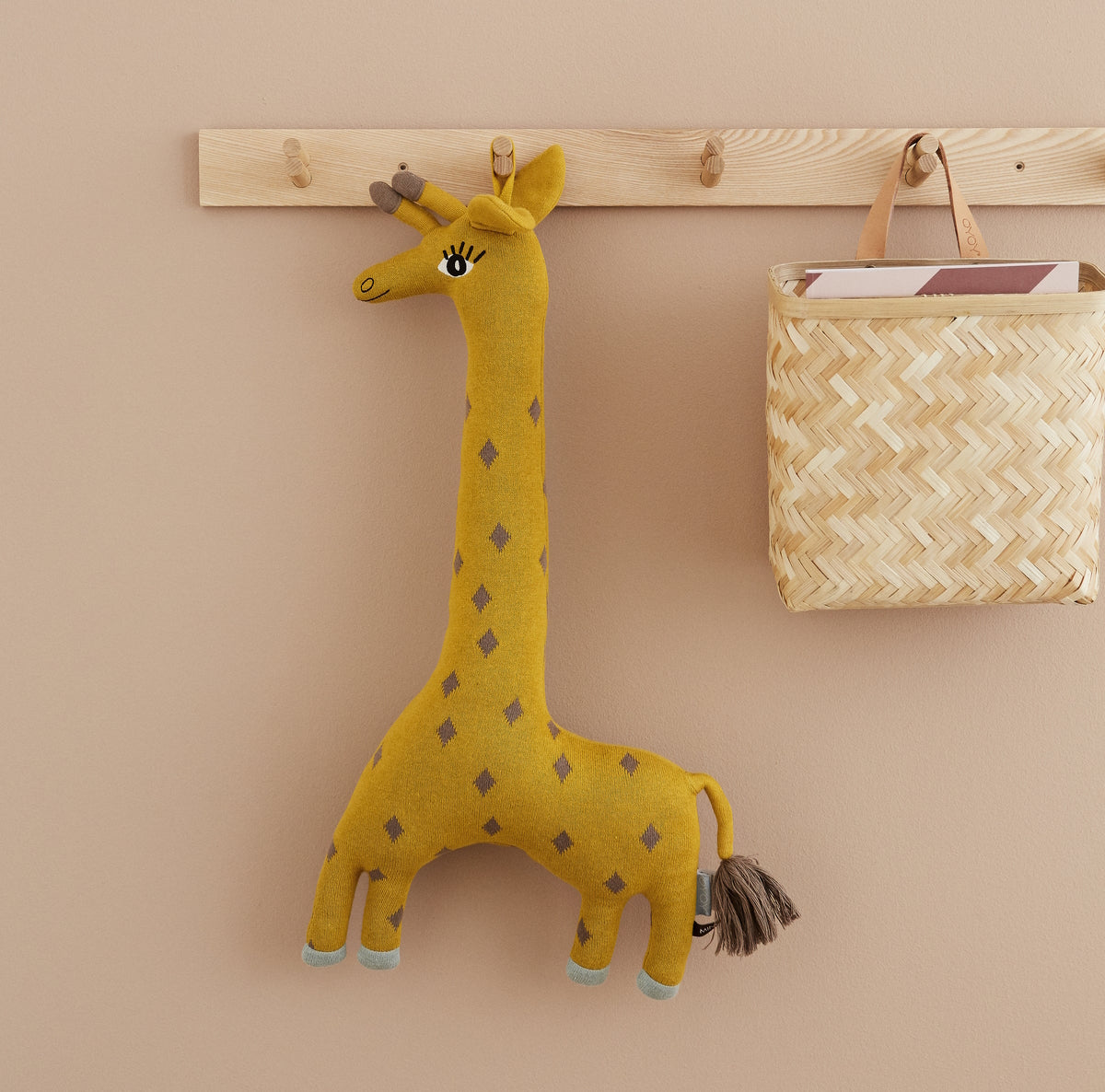 OYOY Pieni Coat Rack Nature