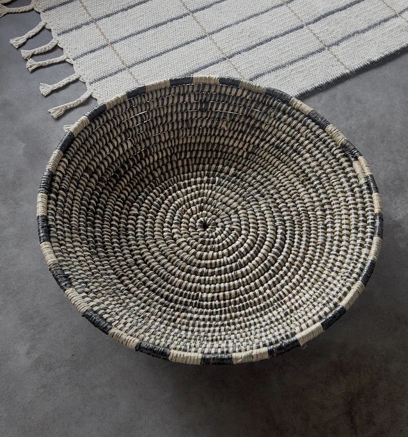 Boo Bamboo Basket Round Large
