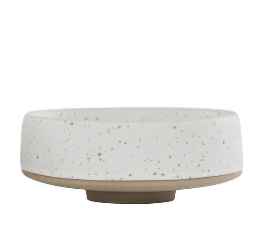 Hagi Ceramic Bowl Medium White-Brown