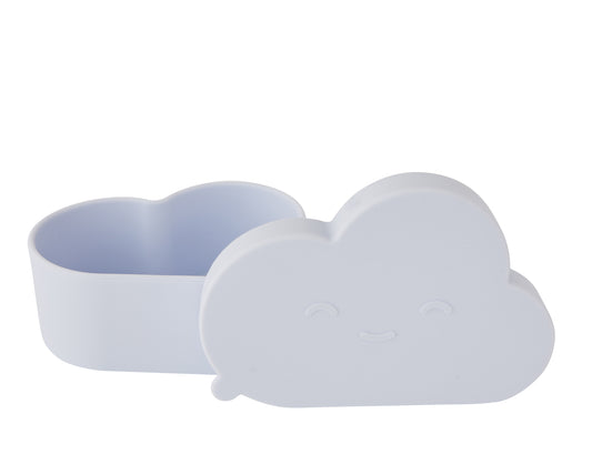 OYOY Cloud Silicone Kids Snack Bowl Blue