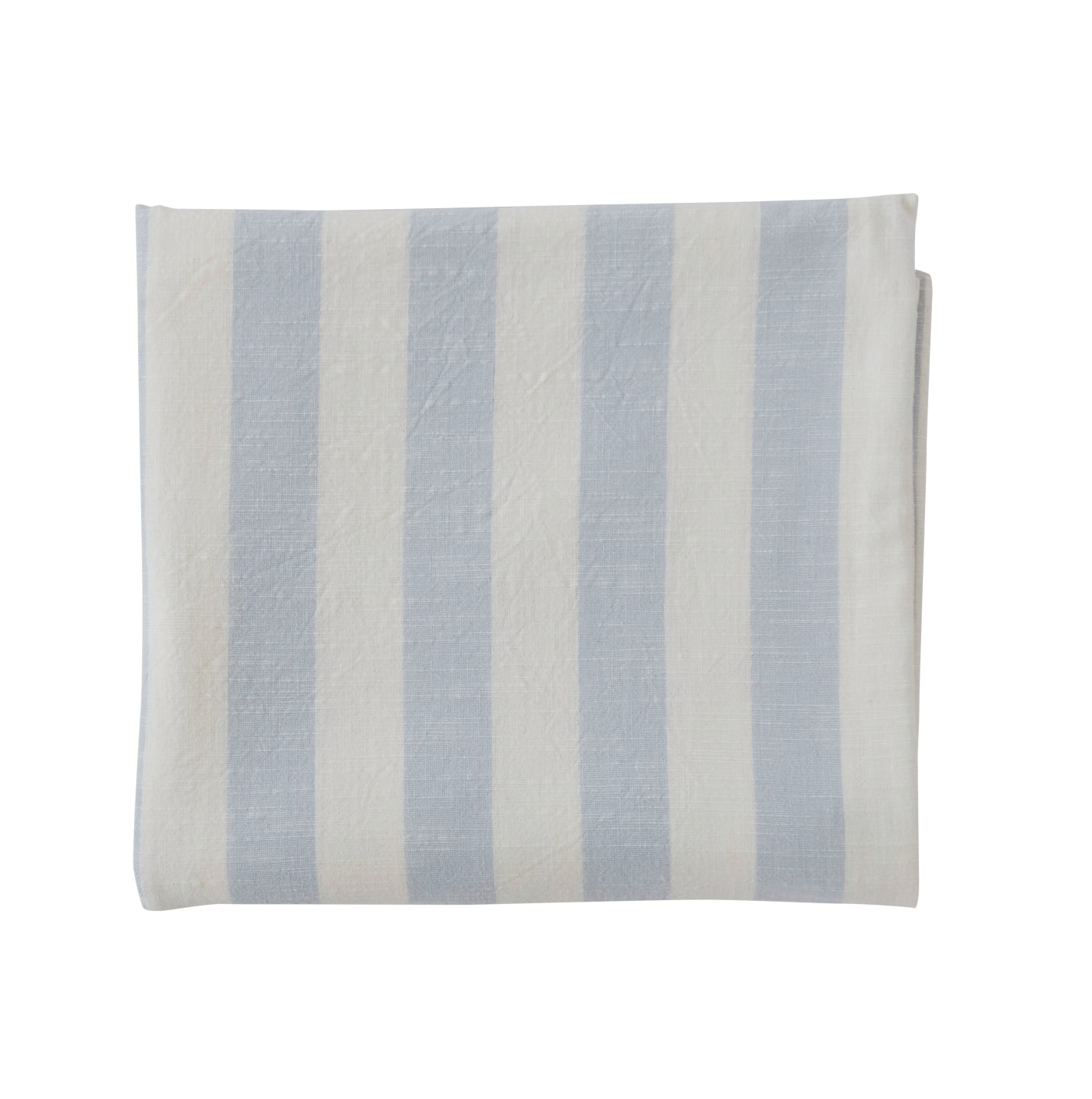 Striped Tablecloth 260x140 Ice Blue