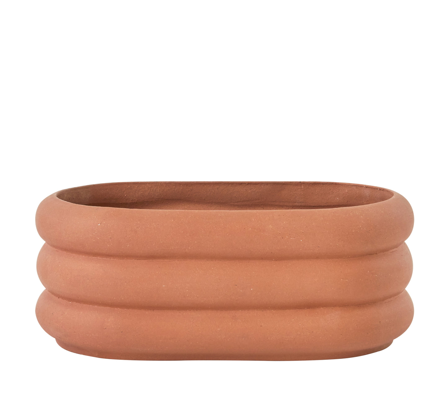 Awa Terracotta Outdoor Pot Rectangular Large