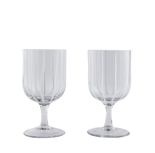Mizu Wine Glass 2pk 350ml Clear