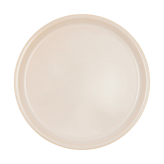 Yuka Ceramic Dinner Plate 2pk White