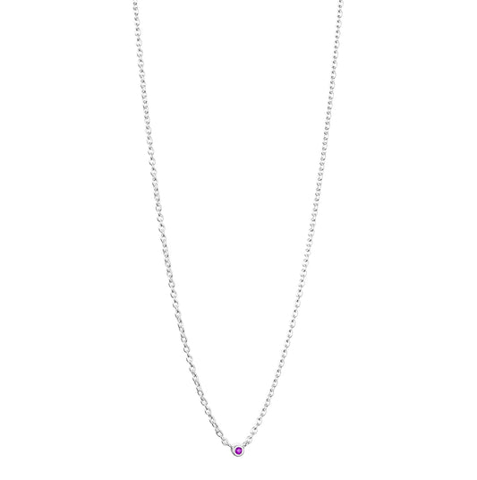 Micro Blink Necklace Sapphire