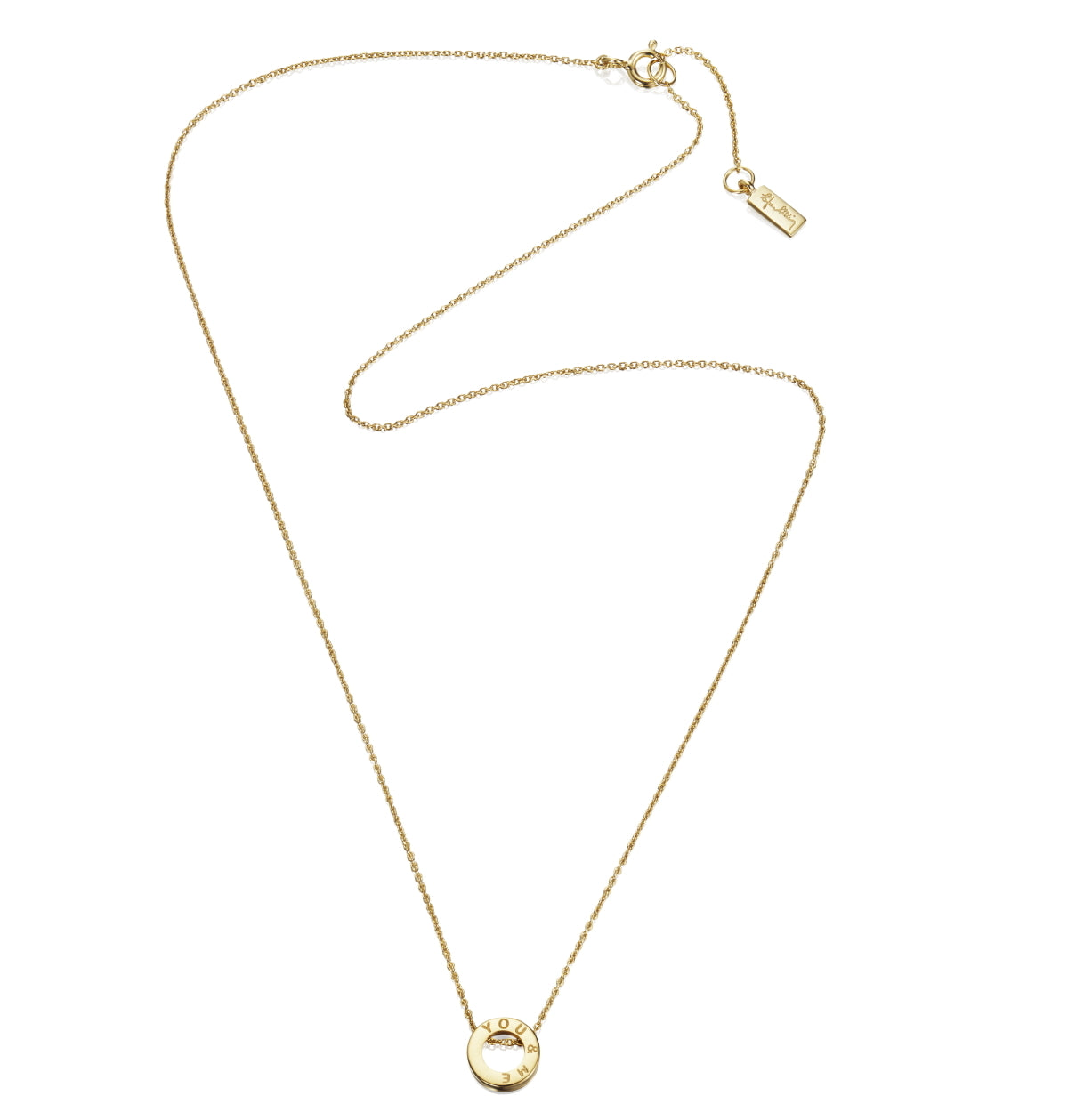 Efva Attling Mini Me You & Me Necklace Gold