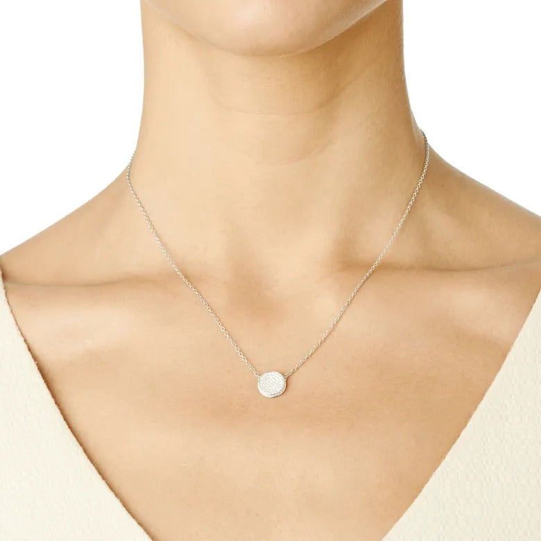 Love Bowl Necklace White Gold