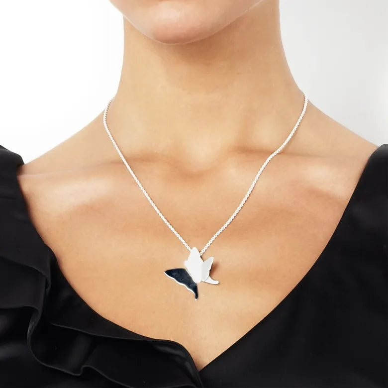 Efva Attling Miss Butterfly Pendant Necklace