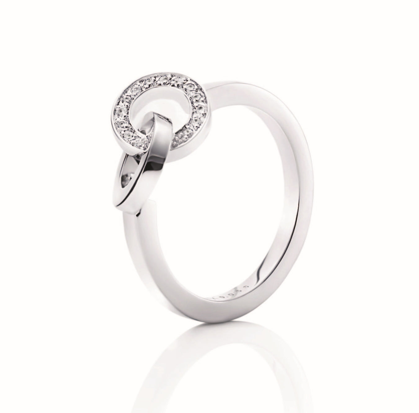 You & Me Ring White Gold