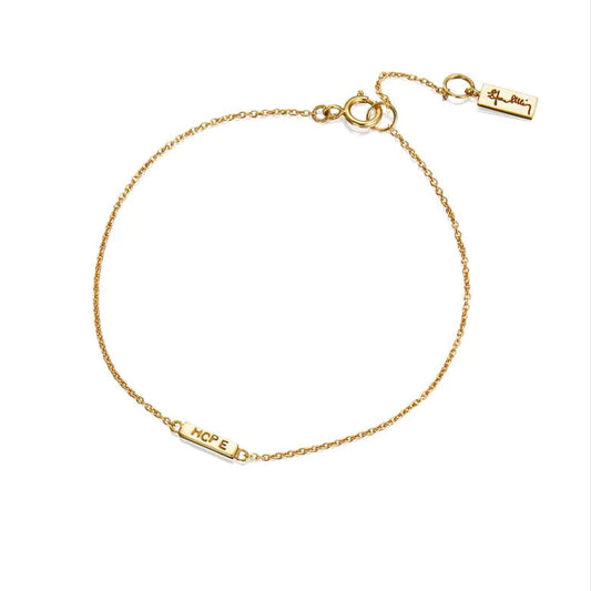 Mini Me Hope Bracelet gold