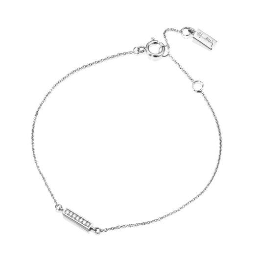 Efva Attling Thin Stars Bracelet White Gold