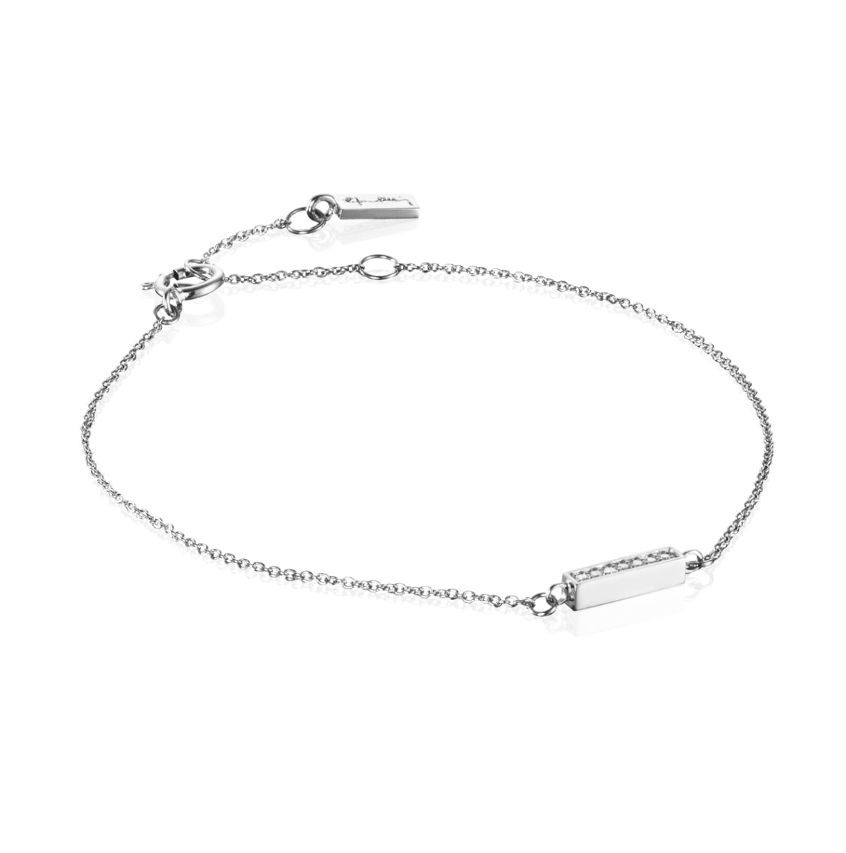 Efva Attling Thin Stars Bracelet White Gold