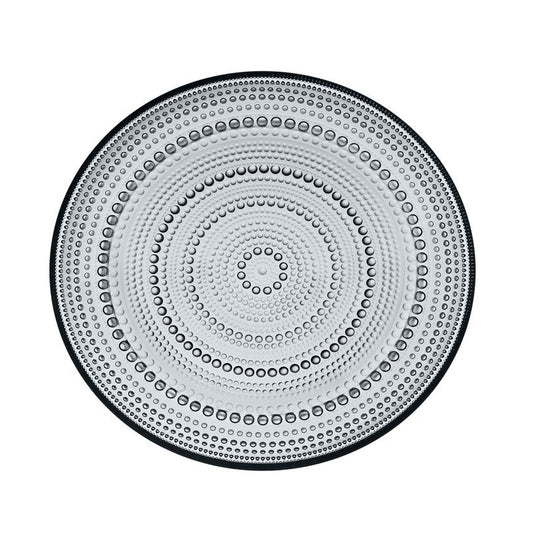 Kastehelmi Platter 31.5cm dark grey