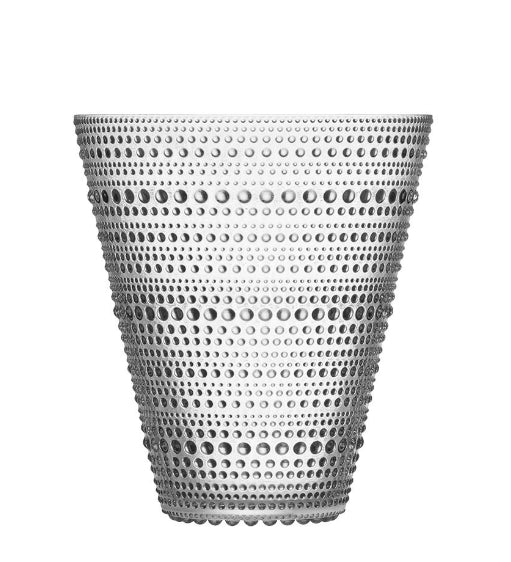 Kastehelmi Vase 15cm clear